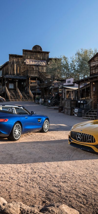 Fond d'écran iPhone Mercedes AMG GT 4k 2017