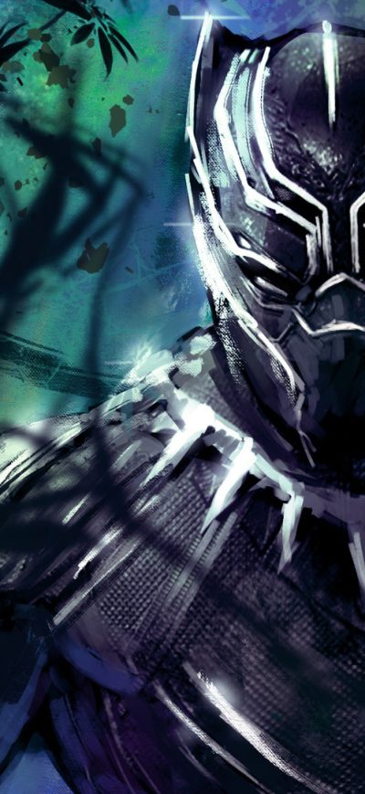 Fond d'écran iPhone Black Panther Amazing Fan Art