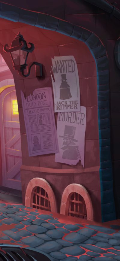 Fond d'écran Jack The Ripper sur iPhone