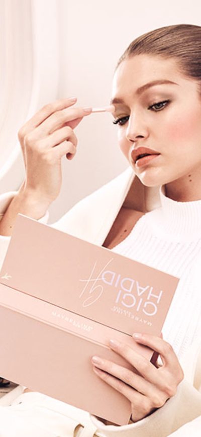 Fond d'écran Gigi Hadid Maybelline 2017 sur iPhone