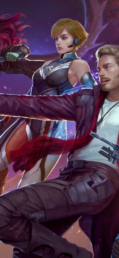 Fond d'écran iPhone Guardians Of The Galaxy Marvel Future Fight