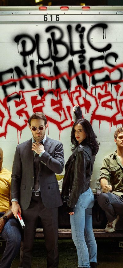 Fond d'écran iPhone The Defenders