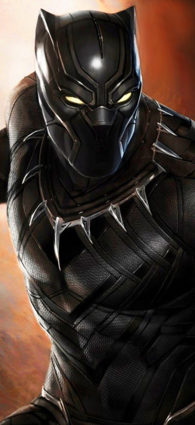 Fond d'écran iPhone Black Panther Super Hero
