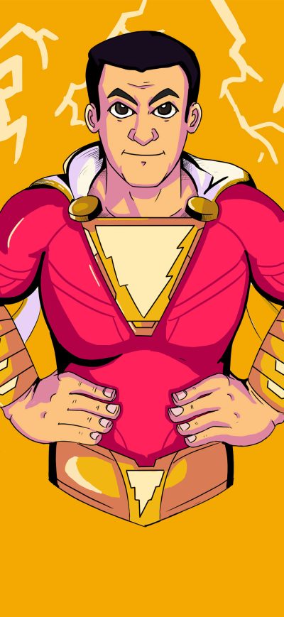 Fond d'écran iPhone Zachary Levi Shazam Movie 4k Art