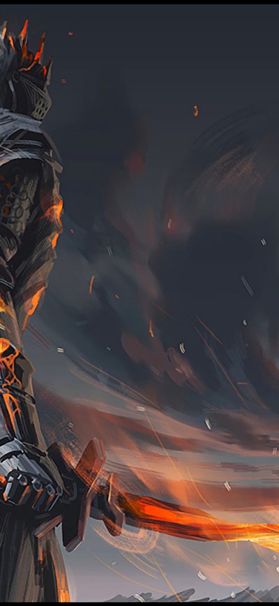 Fond d'écran iPhone Dark Souls 3 Artwork