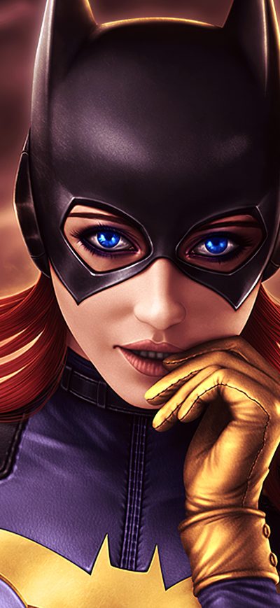 Fond d'écran iPhone Batgirl City Angel 4k