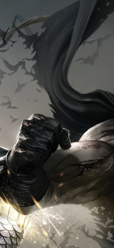 Fond d'écran iPhone Batman And Deathstroke 4k 2020