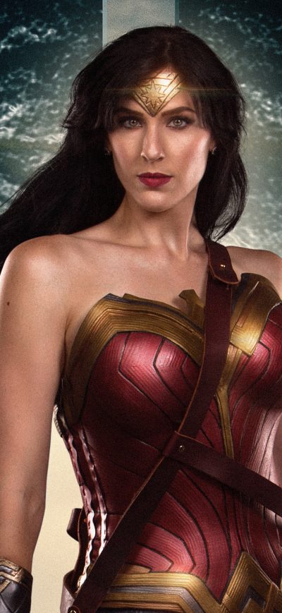 Fond d'écran iPhone Justice League Wonder Woman 4k 2018