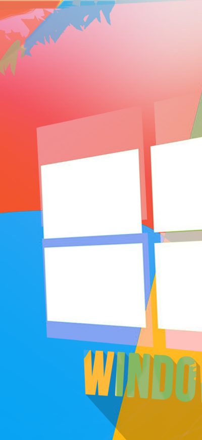 Fond d'écran iPhone Windows Colorful Background