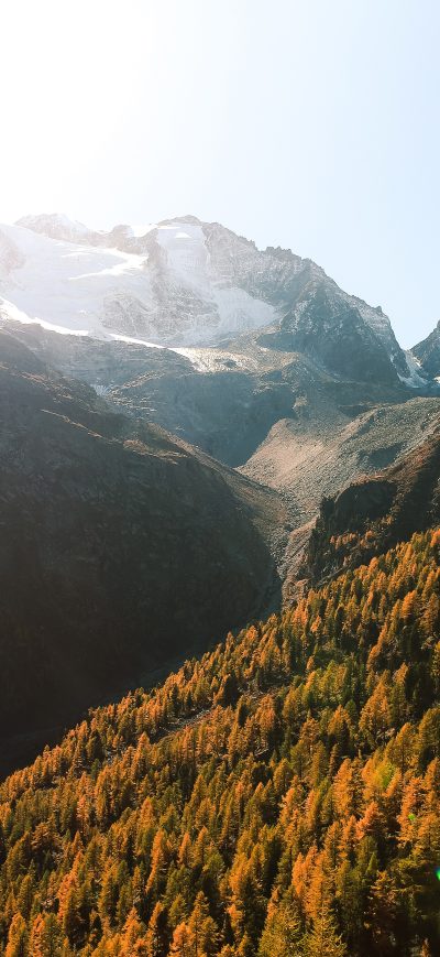 Fond d'écran iPhone Aerial Short Wide Landscape 5k