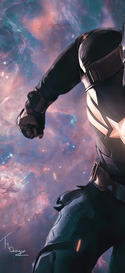 Fond d'écran iPhone 2020 Captain America 4k Artwork