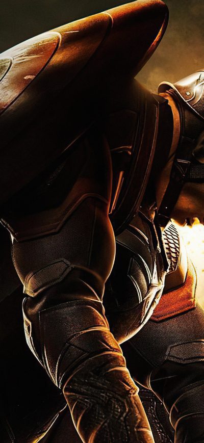 Fond d'écran iPhone Unworthy Captain America 4k