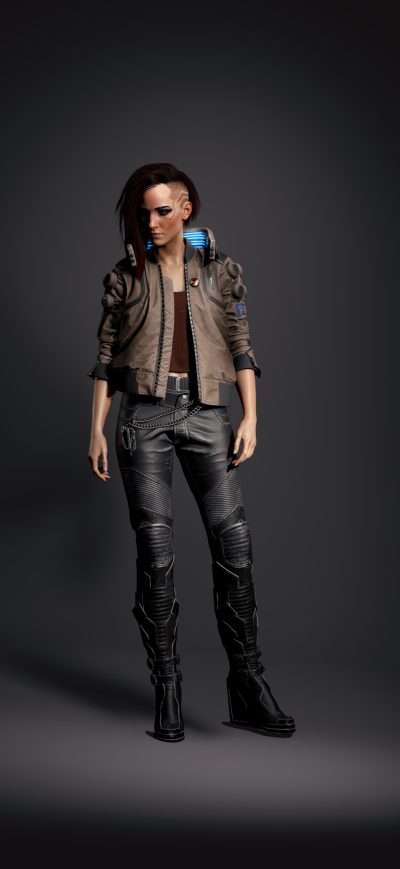 Fond d'écran iPhone Cyberpunk 2077 Game Character 4k