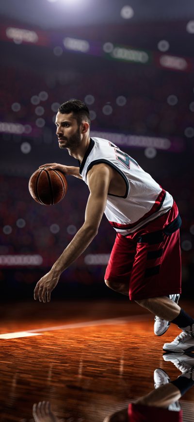 Fond d'écran iPhone Basketball Player 8k