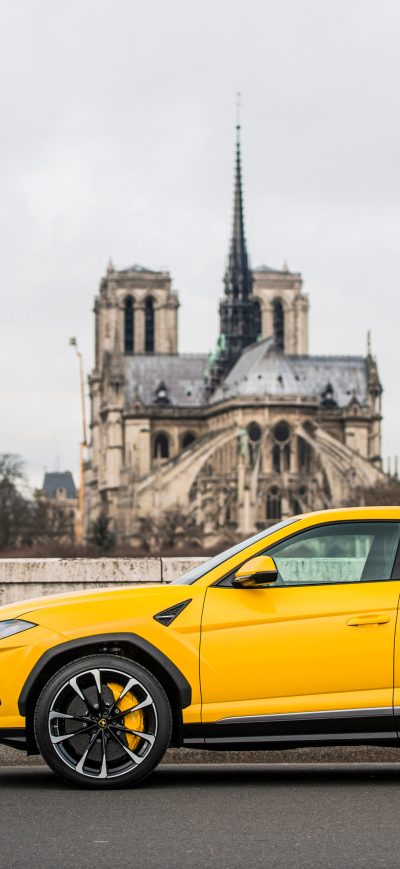 Fond d'écran iPhone 2018 Lamborghini Urus Side View 4k