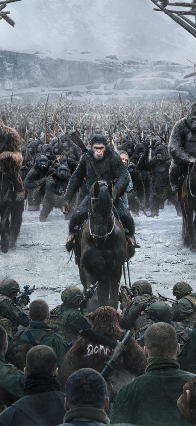 Fond d'écran iPhone War For The Planet Of The Apes