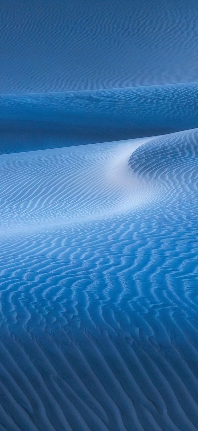 Fond d'écran iPhone Blue Desert Dune