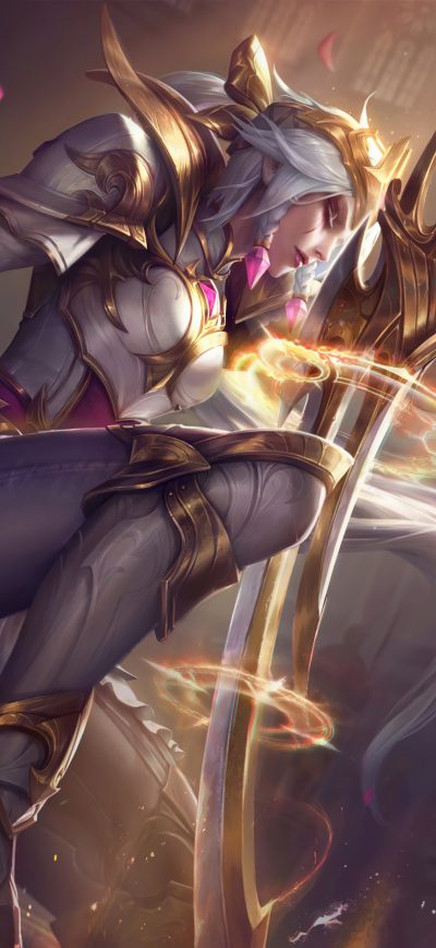 Fond d'écran iPhone Diana League Of Legends 8k