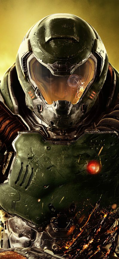 Fond d'écran iPhone Doom Marine