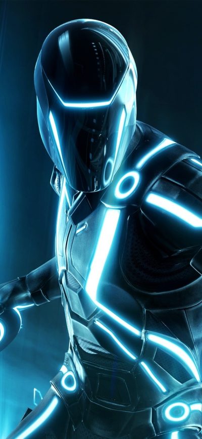 Fond d'écran Tron sur iPhone