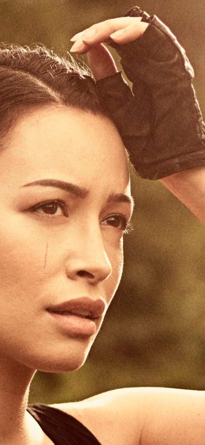 Fond d'écran iPhone Christian Serratos As Rosita Espinosa The Walking Dead Season 9 2018