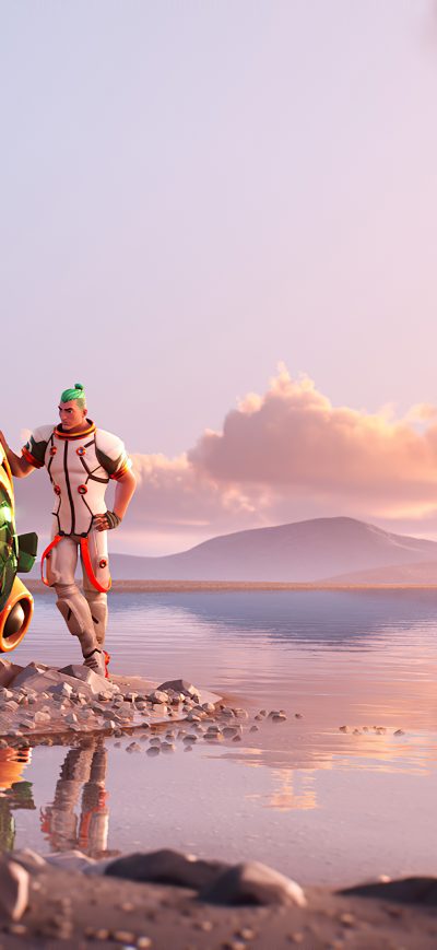 Fond d'écran iPhone Fortnite Ancient Voyagers 2020