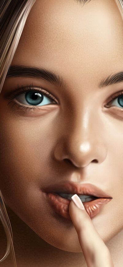 Fond d'écran iPhone Hailee Steinfeld Digital Art 4k