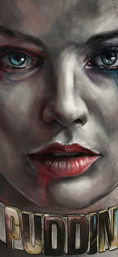 Fond d'écran Harley Quinn 2020 Art sur iPhone