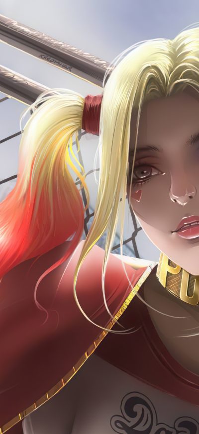 Fond d'écran 2020 Harley Quinn Art sur iPhone