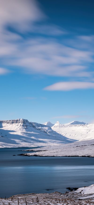 Fond d'écran iPhone Iceland Mountains Afternoon 5k
