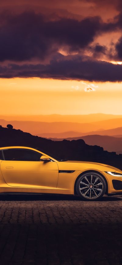 Fond d'écran iPhone Jaguar F Type R Coupe 2020