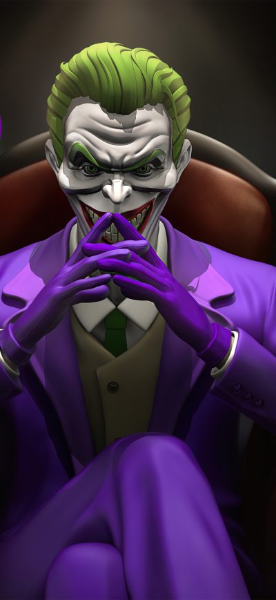 Fond d'écran iPhone Mad Plans Joker 5k
