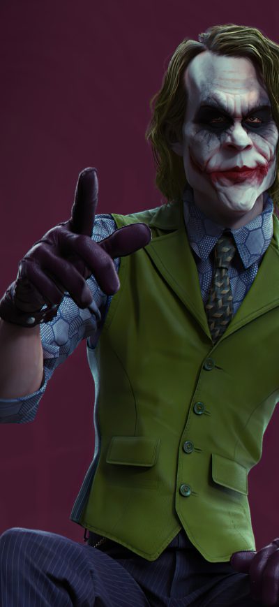 Fond d'écran 4k Joker Sitting sur iPhone