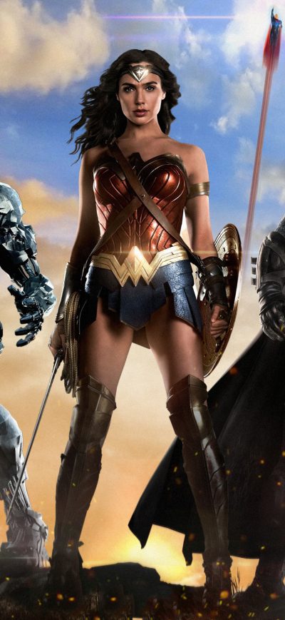 Fond d'écran iPhone Justice League Movie New Poster