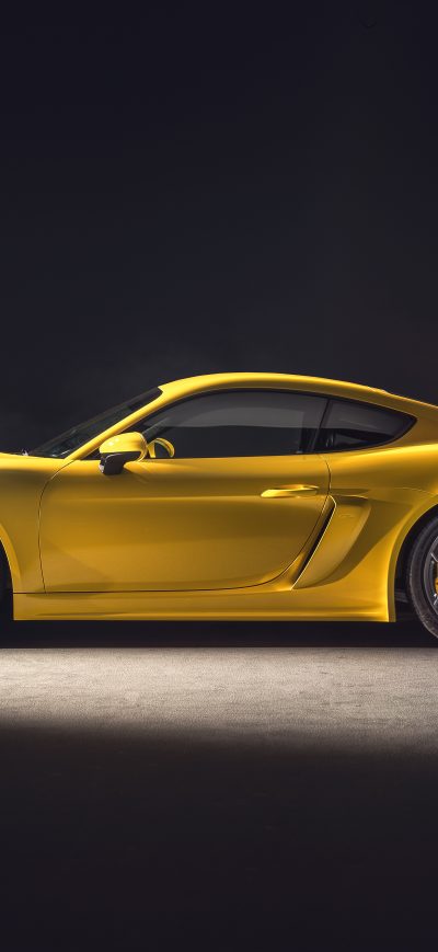 Fond d'écran iPhone Porsche 718 Cayman GT4 2019