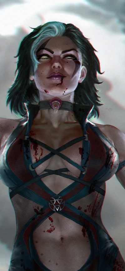 Fond d'écran iPhone Sareena Mortal Kombat