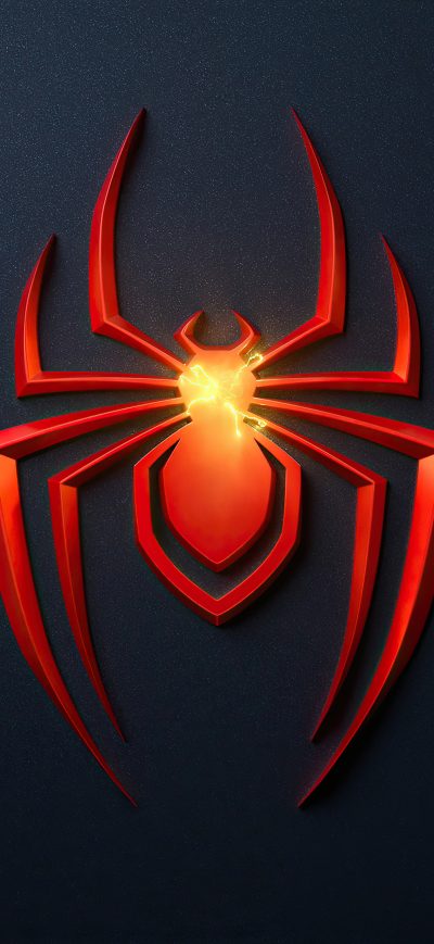 Fond d'écran iPhone Spider Man Miles Morales Ps5 Game Logo 4k
