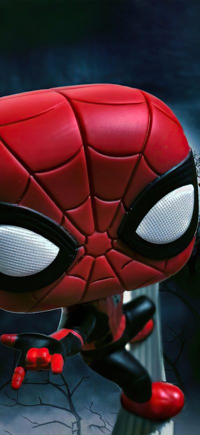 Fond d'écran iPhone Spiderman Funko