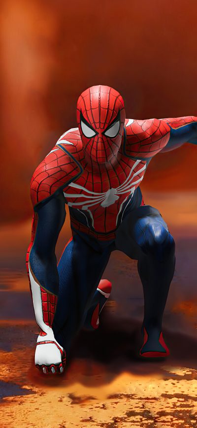 Fond d'écran iPhone Spiderman Ready 4k