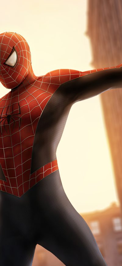 Fond d'écran iPhone Spider Man First Suit 4k