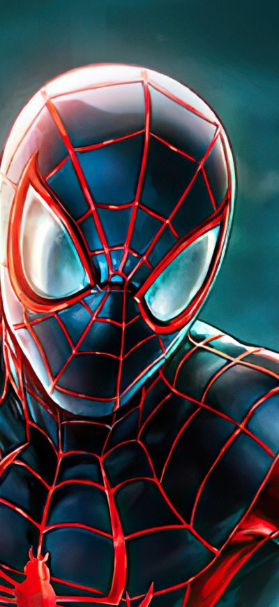 Fond d'écran iPhone Spiderman Miles 2020