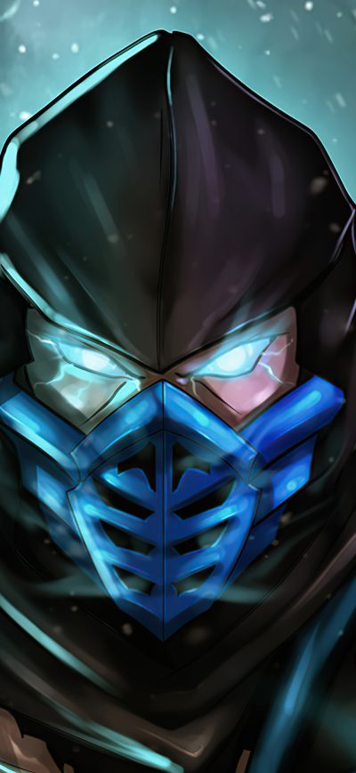 Fond d'écran iPhone Sub Zero Mortal Kombat Artwork 4k