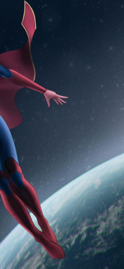 Fond d'écran iPhone Supergirl Oversee The Earth