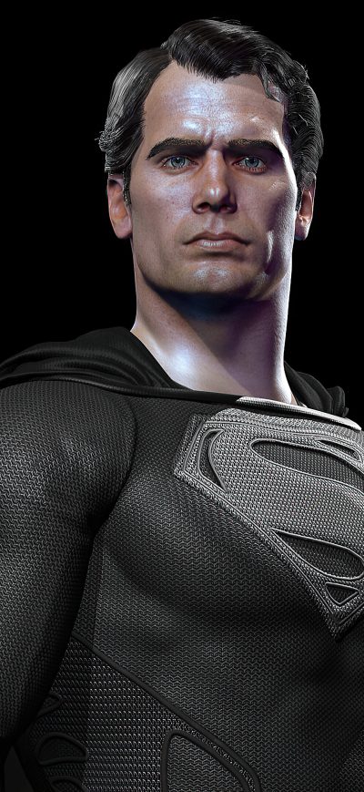 Fond d'écran iPhone Black Superman 2020 4k