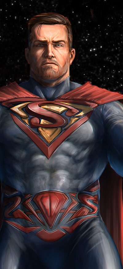 Fond d'écran iPhone Superman New Artwork