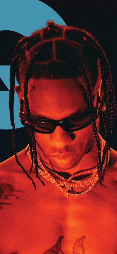Fond d'écran iPhone Travis Scott Gq