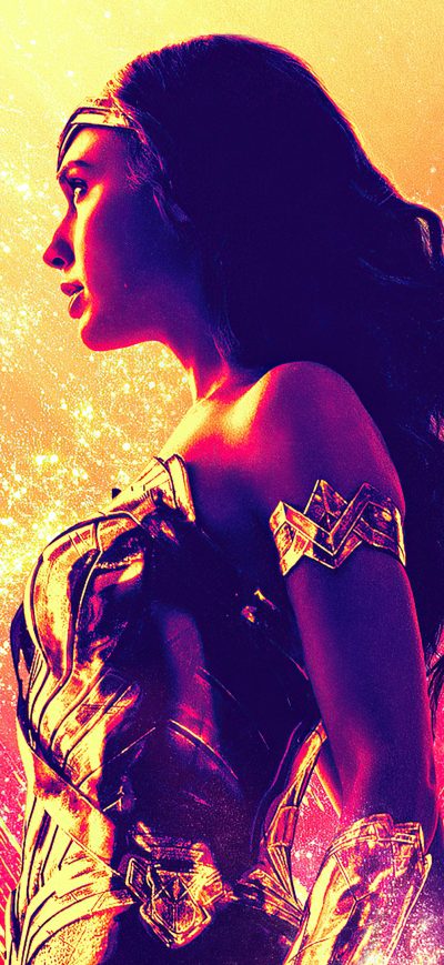 Fond d'écran iPhone Wonder Woman 2020 New Art