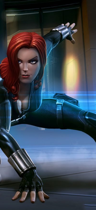 Fond d'écran iPhone Black Widow Marvel Contest Of Champions