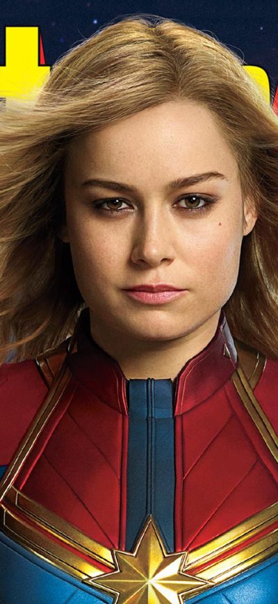 Fond d'écran iPhone Captain Marvel Movie Entertainment Weekly