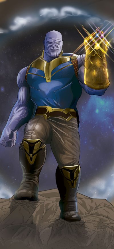 Fond d'écran iPhone Marvel Avengers Infinity War Fan Art